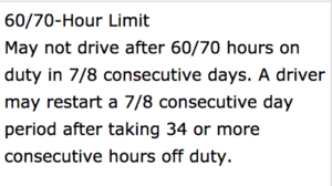 70-Hour 8-Day Rule Definition: DOT HOS