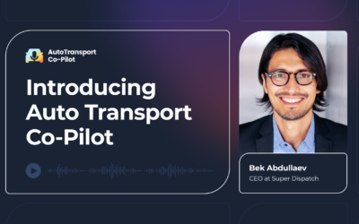 PRESS RELEASE: Super Dispatch Launches Auto Transport Co-Pilot