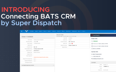 Revolutionize Your Workflow with the BATS CRM Connection Powered by Super Dispatch