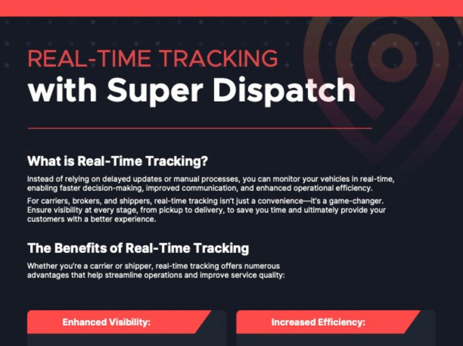 Discover how Super Dispatch's real-time tracking helps brokers, carriers, and shippers.