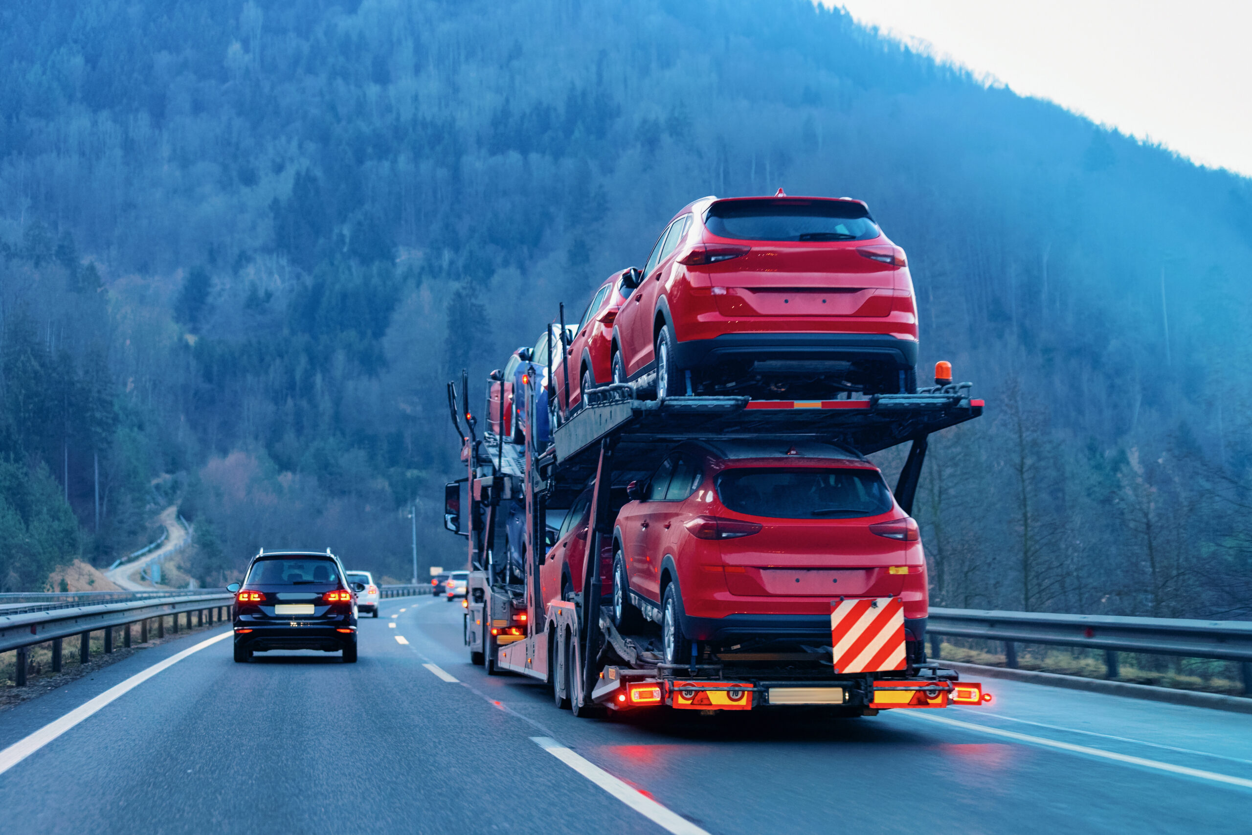 Car carrier transporter truck Car carrier transporter truck