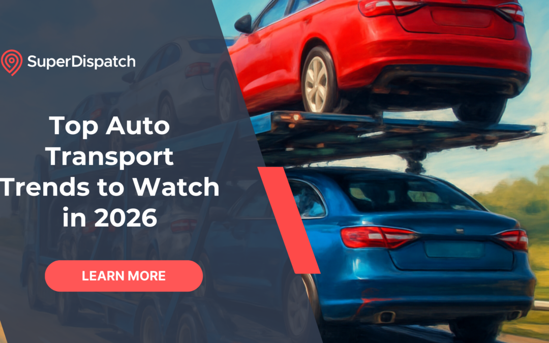 Auto Transport Trends in 2026: AI, EVs, Autonomous Vehicles, and What Brokers Need to Know