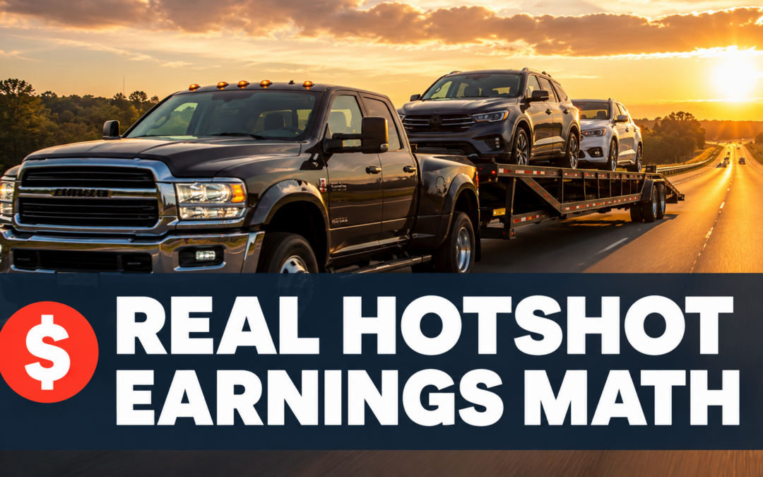 Hotshot Car Hauling: What It Takes to Haul Cars With a Pickup and Trailer