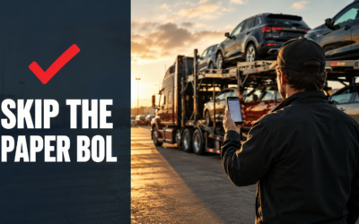 eBOL Software for Auto Transport: From Delivery Signature to Invoice in Minutes